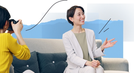 社内報のインタビュー